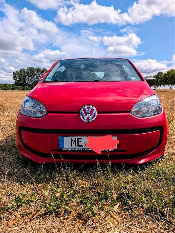Rot Gebraucht 2012 VW up! Kleinwagen | 2.200 € (Superpreis) - Bild 1/4