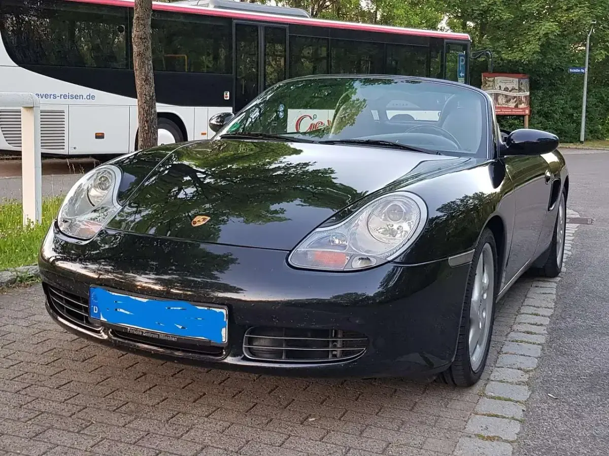 Gebraucht Porsche Boxster S 252 PS (185 kW) 2002 Schwarz Cabrio