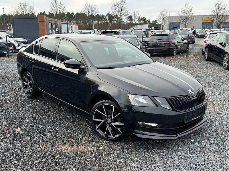Gebraucht Skoda Octavia SportLine 150 PS (110 kW) 2020 Schwarz Limousine