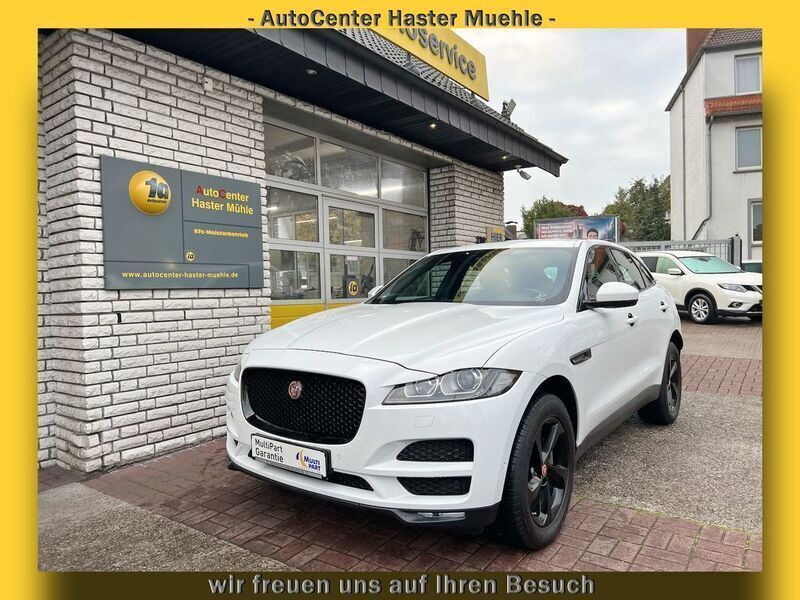 Weiß Gebraucht 2016 Jaguar F-Pace Portfolio SUV | 15.450 € (Etwas zu teuer) - Bild 1/4