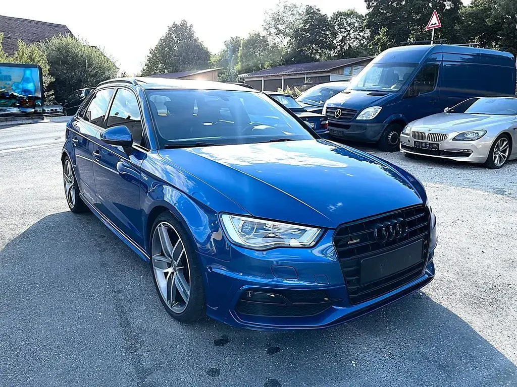 Gebraucht Audi A3 S-Line 184 PS (135 kW) 2016 Blau Limousine