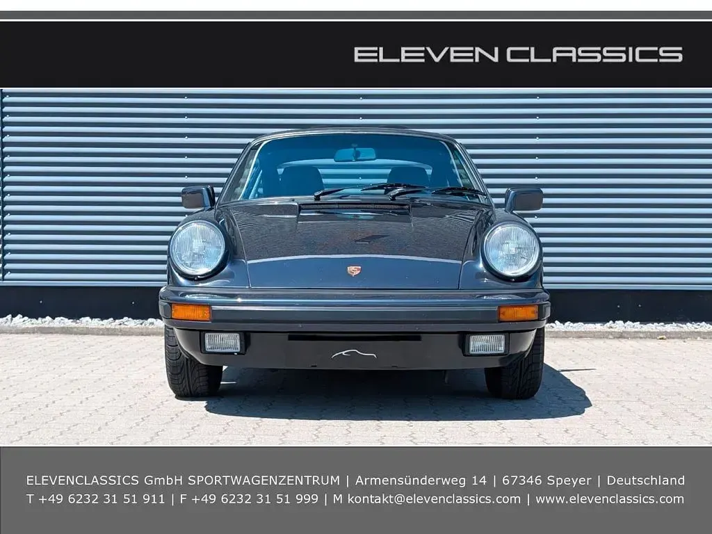 Gebraucht Porsche 911 Carrera 207 PS (152 kW) 1986 Blau Coupé