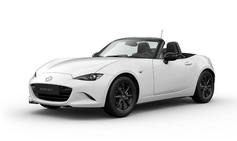 Arctic white Neu 2025 Mazda MX5 Exclusive-Line Cabrio | 29.985 € (Superpreis) - Bild 1/4