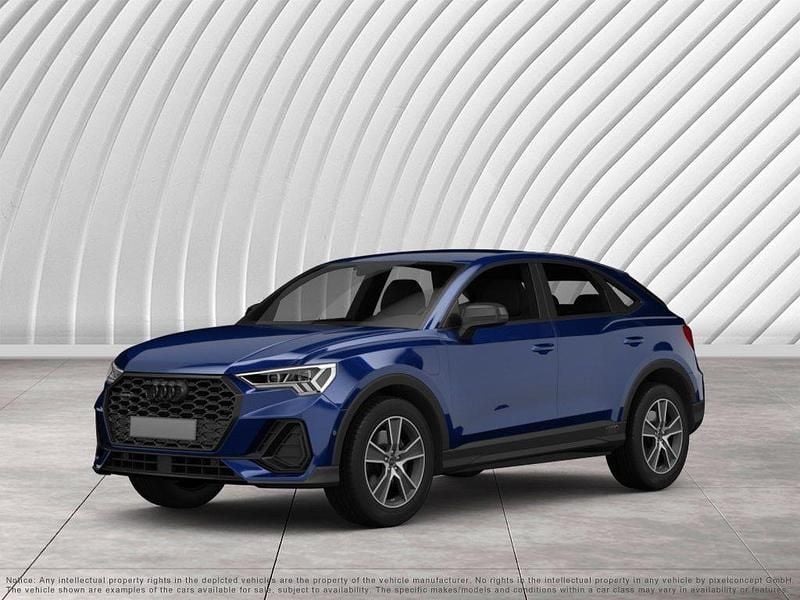Navarrablau metallic Gebraucht 2022 Audi Q3 Sportback Basis SUV | 29.990 € (Superpreis) - Bild 1/4