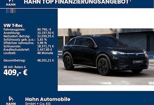 Neu VW T-Roc R-line 150 PS (110 kW) 2026 Schwarz SUV
