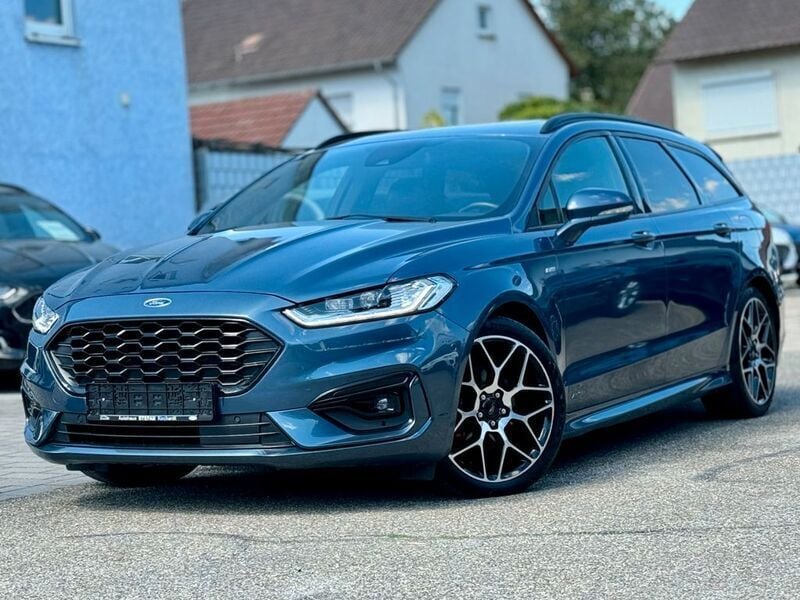 Blau Gebraucht 2020 Ford Mondeo ST-Line Kombi | 23.290 € (Teuer) - Bild 1/4