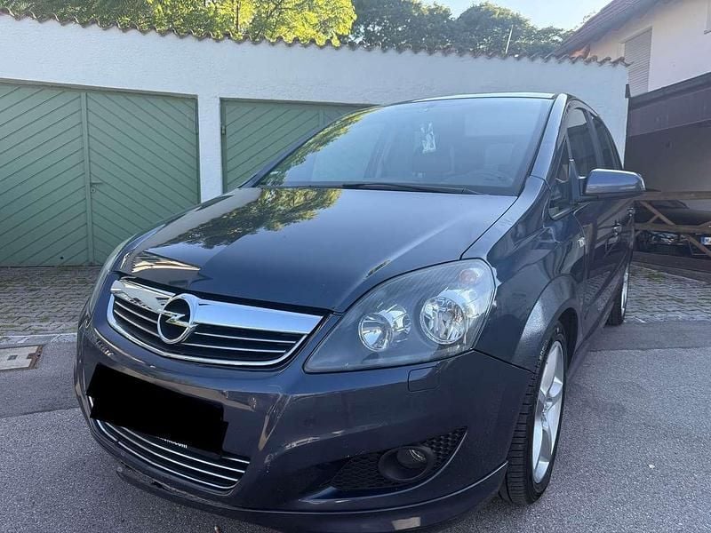 Schwarz Gebraucht 2008 Opel Zafira Sport Van / Kleinbus | 2.900 € (Guter Preis) - Bild 1/4