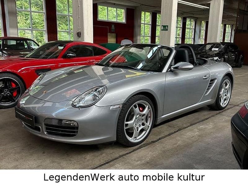 Silber Gebraucht 2005 Porsche Boxster S Cabrio | 29.987 € (Etwas zu teuer) - Bild 1/4
