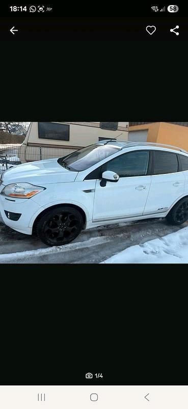 Weiß Gebraucht 2010 Ford Kuga SUV | 5.500 € - Bild 1/4
