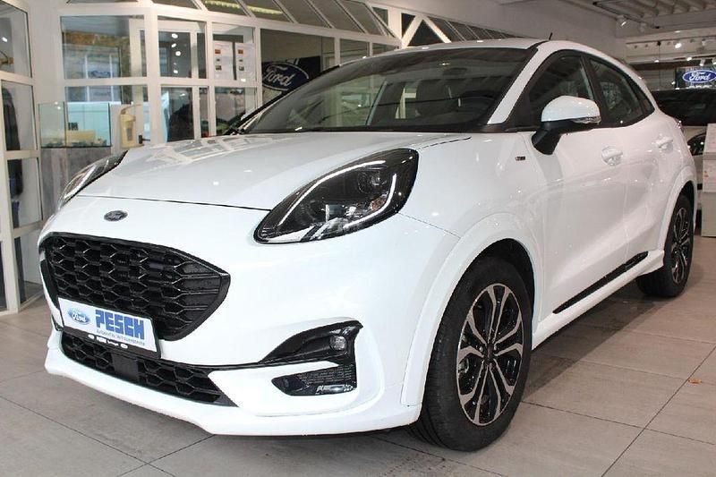 Weiß Gebraucht 2023 Ford Puma Gen-E ST-Line SUV | 19.490 € (Superpreis) - Bild 1/4