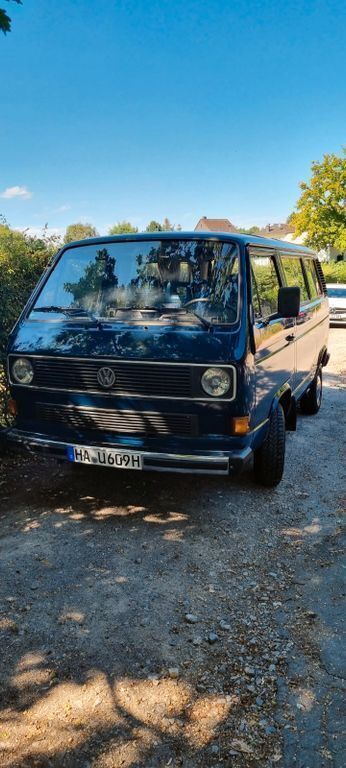 Blau Gebraucht 1986 VW T3 Van | 18.500 € - Bild 1/4