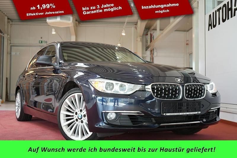 Blau Gebraucht 2012 BMW 328 Luxury Line Limousine | 13.990 € (Fairer Preis) - Bild 1/4