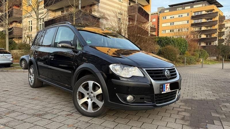 Gebraucht VW Touran Cross Highline 170 PS (125 kW) 2007 Schwarz Van / Kleinbus