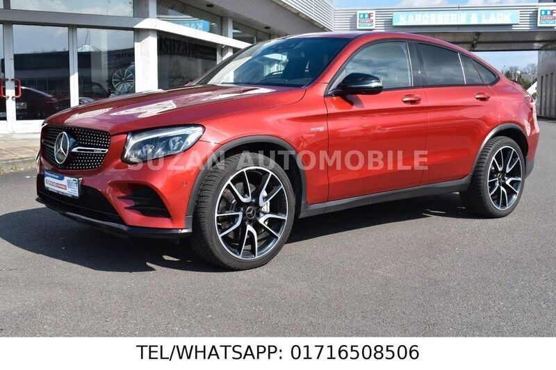 Rot Gebraucht 2017 Mercedes GLC43 AMG AMG Coupé | 35.999 € (Guter Preis) - Bild 1/4
