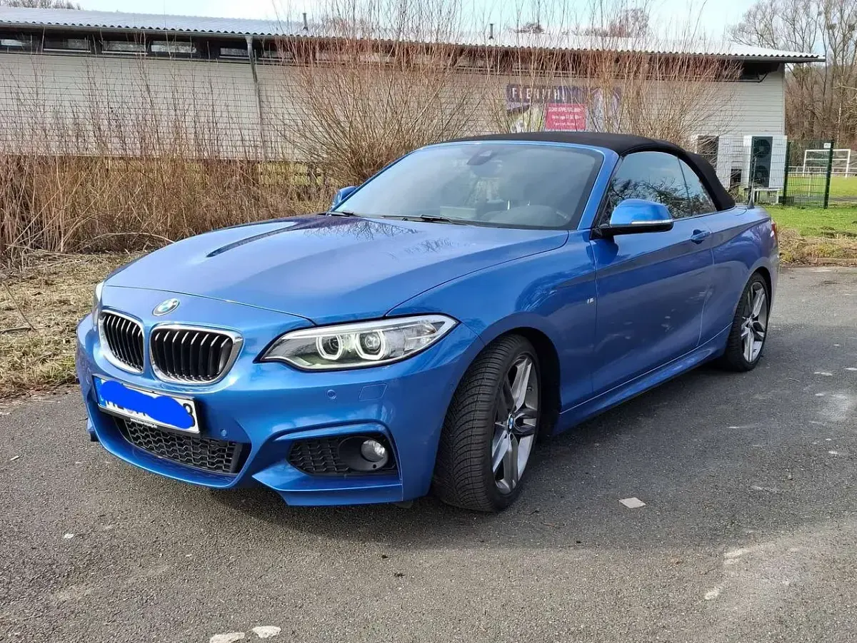 Gebraucht BMW 220 M Sport 190 PS (139 kW) 2015 Blau Cabrio