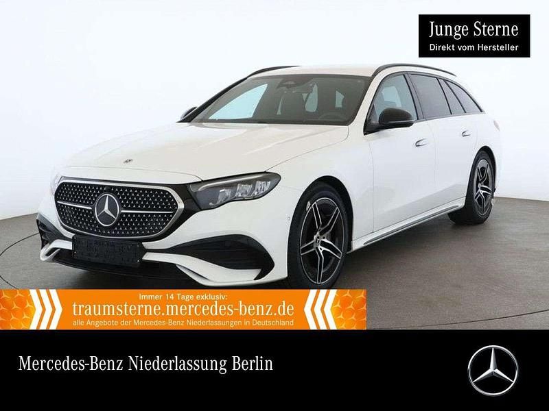 Polarweiß Gebraucht 2024 Mercedes E220 AMG Kombi | 45.990 € (Guter Preis) - Bild 1/3
