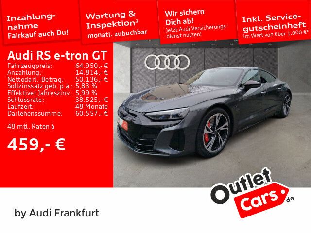 Gebraucht Audi RS e-tron GT Ambiente 439 kW (598 PS) 2021 Daytonagrau perleffekt Limousine