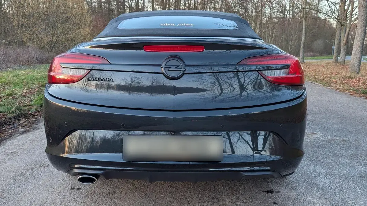 Gebraucht Opel Cascada 165 PS (121 kW) 2013 Schwarz Cabrio