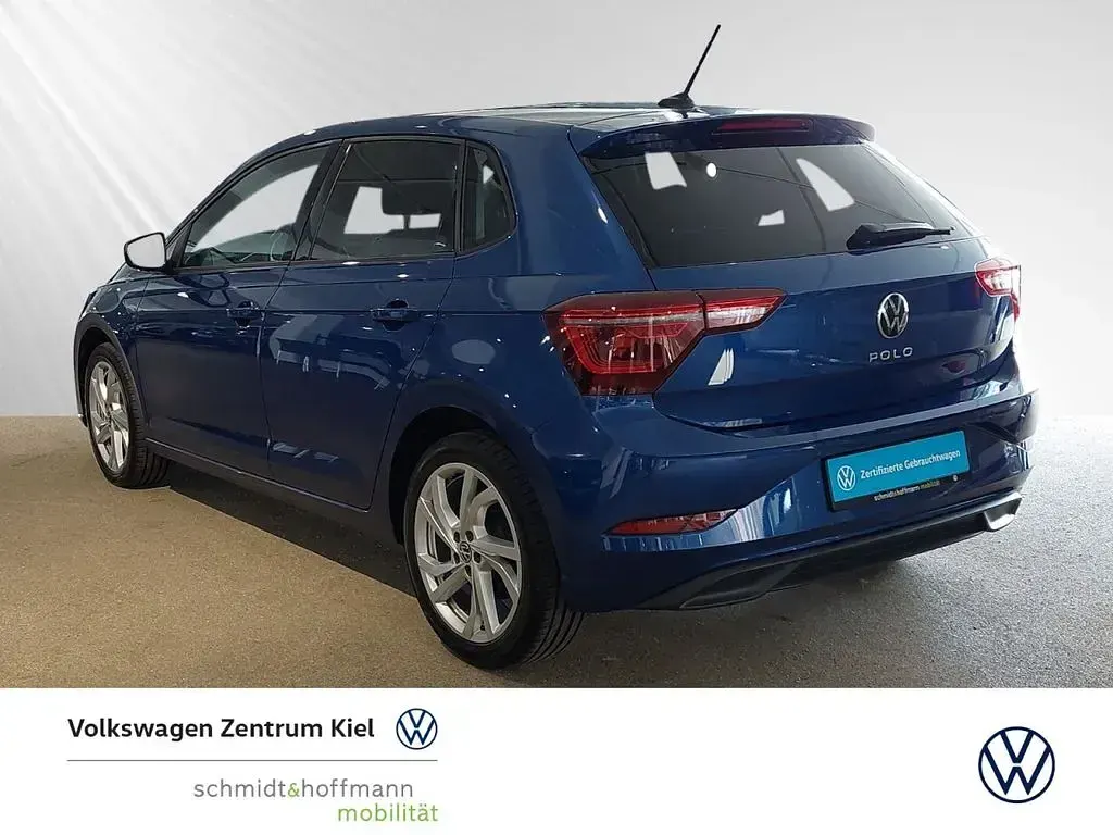 Gebraucht VW Polo Style 95 PS (69 kW) 2022 Blau) (blau Kleinwagen