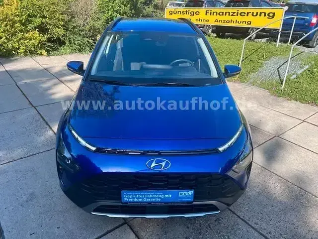 Gebraucht Hyundai Bayon Intro Edition 101 PS (74 kW) 2022 Blau SUV
