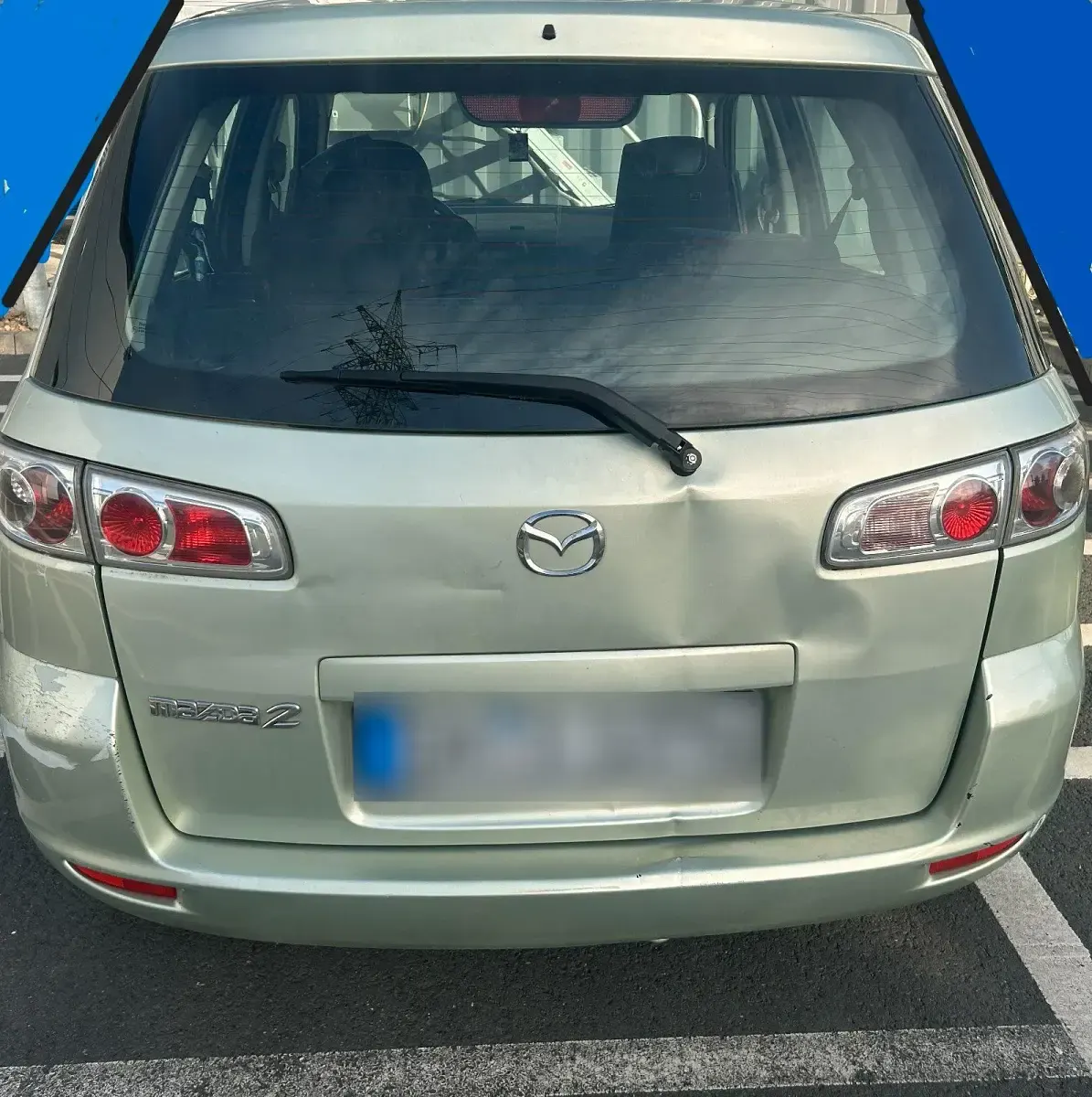 Gebraucht Mazda 2 80 PS (58 kW) 2007 Grün Kleinwagen