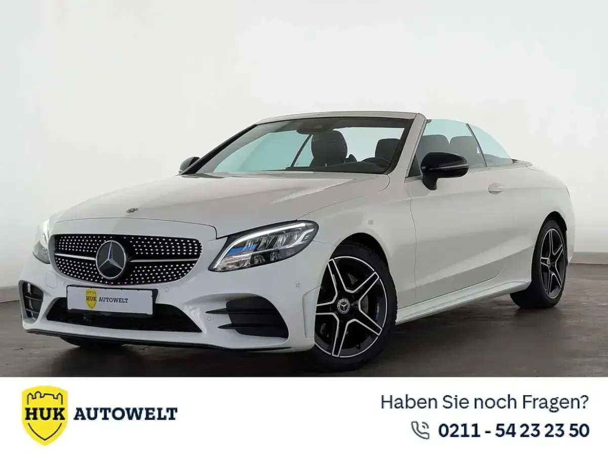 Gebraucht Mercedes C220 AMG line 194 PS (142 kW) 2020 Cabrio