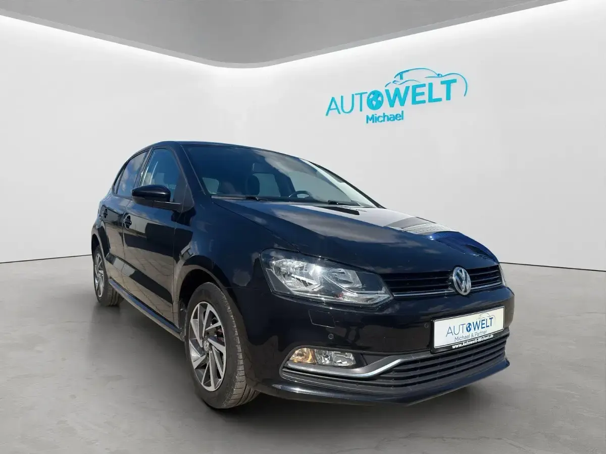 Gebraucht VW Polo 75 PS (55 kW) 2017 Schwarz Kleinwagen