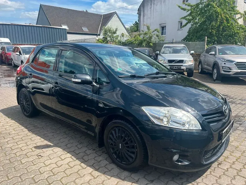 Gebraucht Toyota Auris Edition 126 PS (92 kW) 2012 Schwarz Limousine