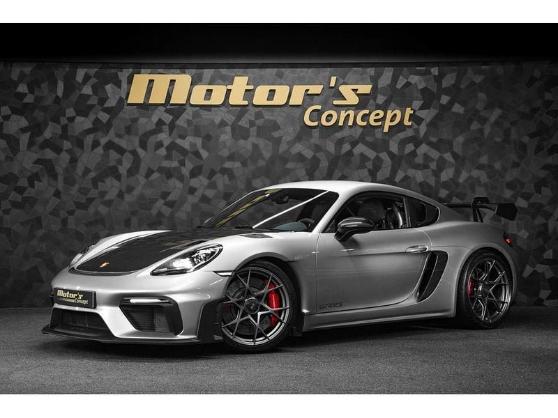 Grau Gebraucht 2023 Porsche 718 Cayman GT4 Coupé | 159.990 € (Superpreis) - Bild 1/4