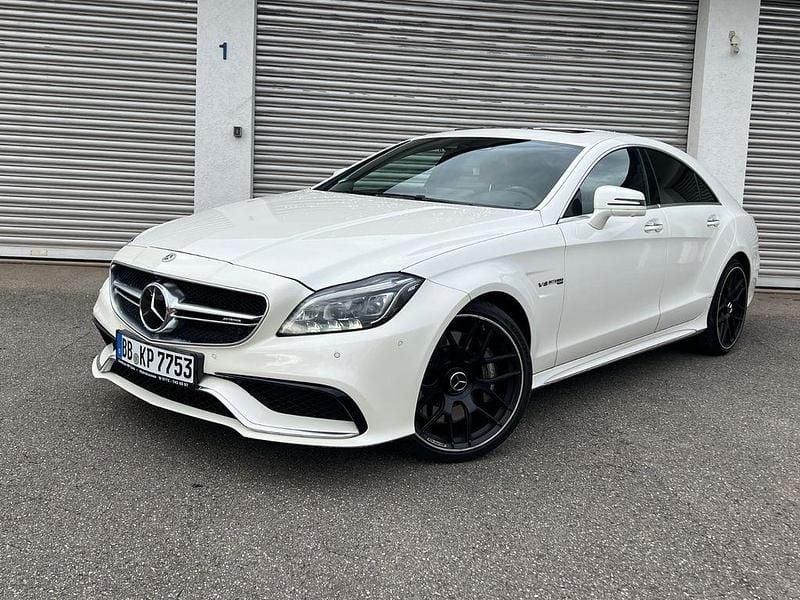 Diamantweiss Gebraucht 2017 Mercedes CLS63 AMG AMG Limousine | 43.900 € - Bild 1/4