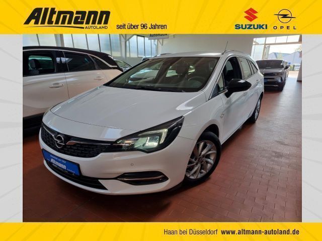 Schneeweiss/summitwhite/arctic Gebraucht 2021 Opel Astra Elegance Kombi | 19.590 € (Etwas zu teuer) - Bild 1/4