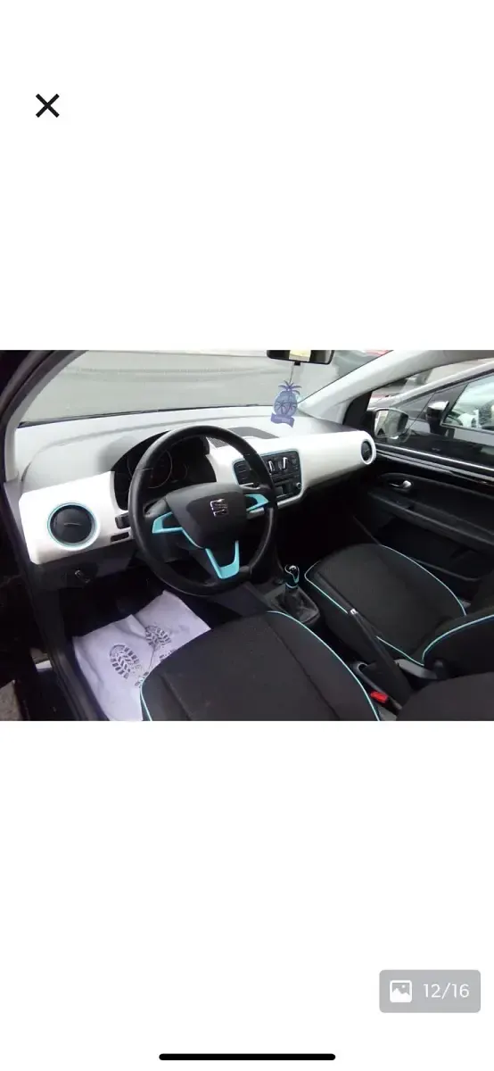 Brugt Seat Mii I-Tech 75 HK (55 kW) 2014 Sort Hatchback