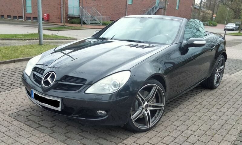 Gebraucht Mercedes SLK350 272 PS (200 kW) 2007 Schwarz Cabrio