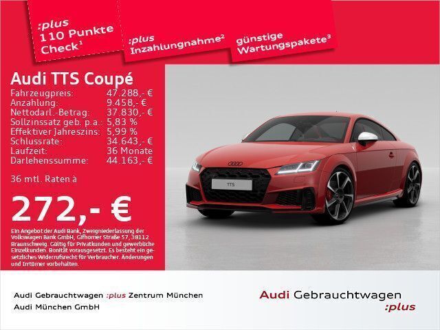 Gebraucht Audi TTS Advanced 320 PS (235 kW) 2023 Tangorot metallic Coupé