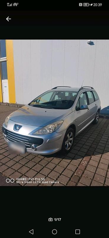 Gebraucht Peugeot 307 90 PS (66 kW) 2007 Silber Kombi