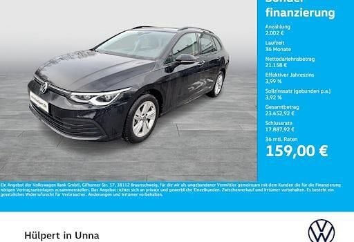 Gebraucht VW Golf VIII Life 131 PS (96 kW) 2023 Schwarz Kombi