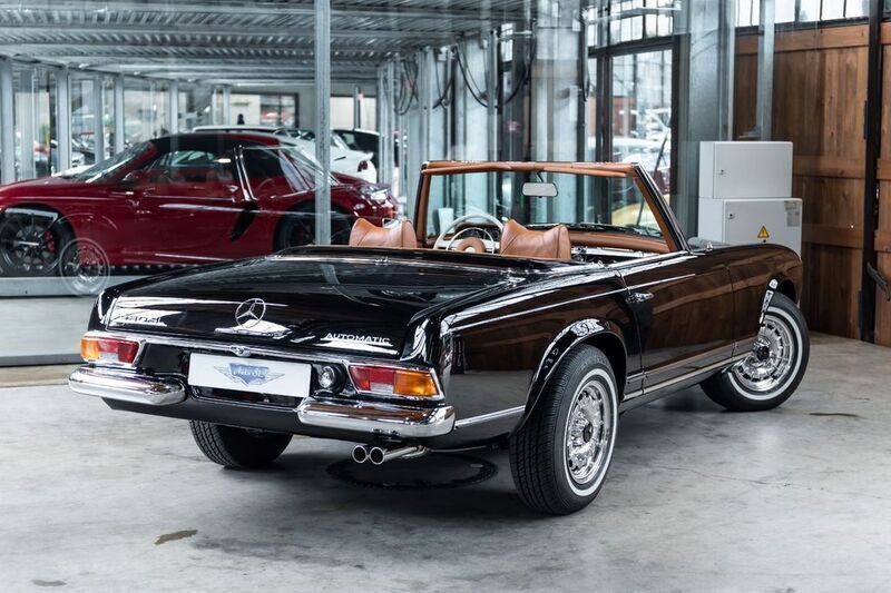 Gebraucht Mercedes SL280 170 PS (125 kW) 1970 Schwarz Cabrio
