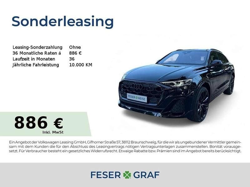 Mythosschwarz metallic Neu 2025 Audi Q8 Business SUV | 100.219 € (Fairer Preis) - Bild 1/4