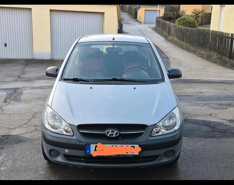 Silber Gebraucht 2008 Hyundai Getz Kleinwagen | 800 € (Guter Preis) - Bild 1/4