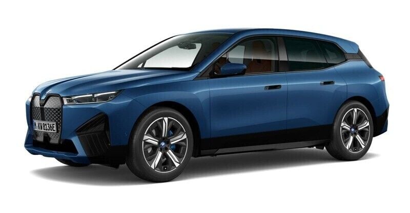 Blau Gebraucht 2024 BMW iX SUV | 57.717 € (Fairer Preis) - Bild 1/4