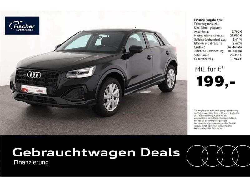 Schwarz Gebraucht 2024 Audi Q2 Advanced SUV | 33.780 € (Fairer Preis) - Bild 1/4