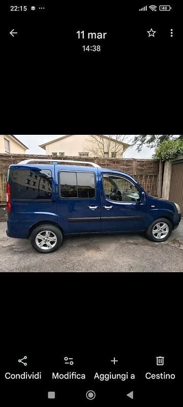 Blau Gebraucht 2007 Fiat Doblò Van / Kleinbus | 4.000 € (Fairer Preis) - Bild 1/4