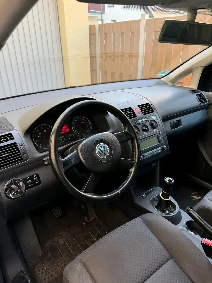 Gebraucht VW Touran 2005 Schwarz Van / Kleinbus