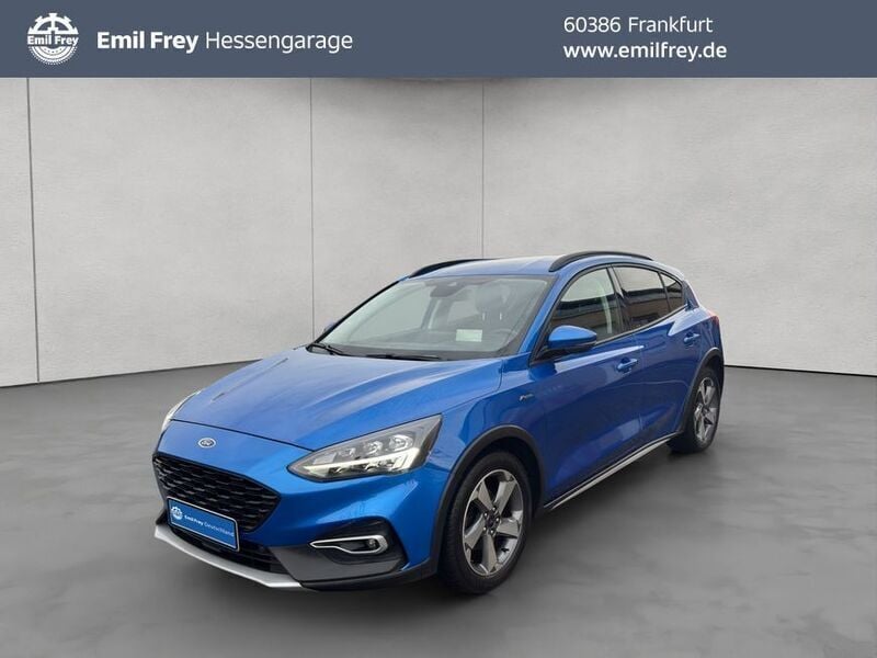 Dynamicblau metallic Gebraucht 2021 Ford Focus Active Limousine | 15.450 € (Fairer Preis) - Bild 1/4