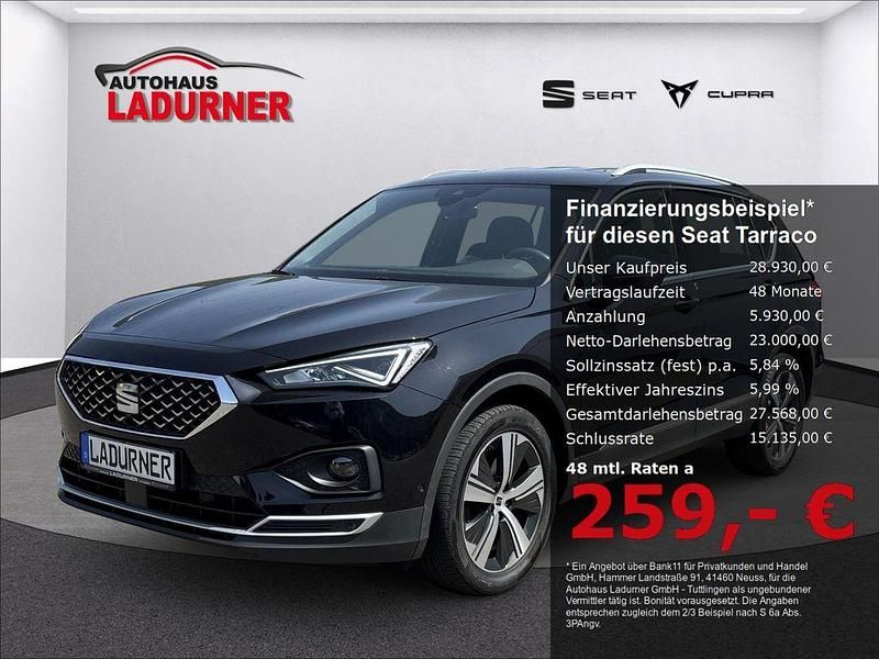 Schwarz Gebraucht 2022 Seat Tarraco FR SUV | 28.930 € (Guter Preis) - Bild 1/4