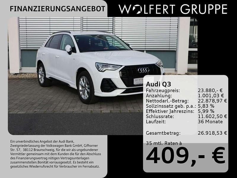 Gebraucht Audi Q3 S-Line 245 PS (180 kW) 2021 Weiß SUV