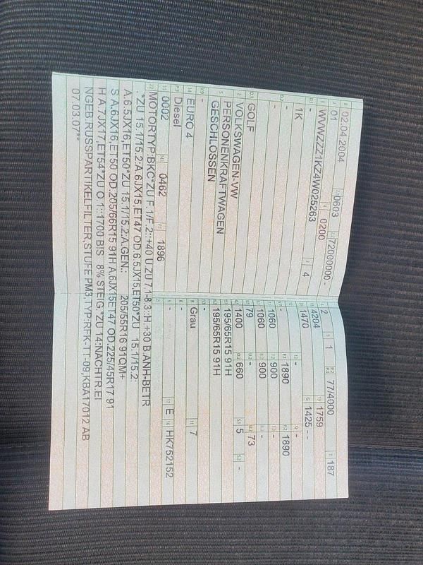 Gebraucht VW Golf IV 105 PS (77 kW) 2004 Grau Limousine