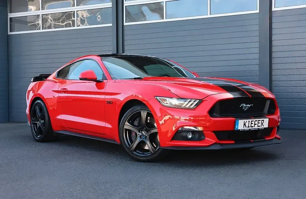 Gebraucht Ford Mustang GT 421 PS (309 kW) 2016 Rot Coupé