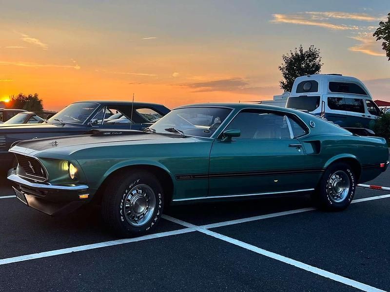 Grün Gebraucht 1969 Ford Mustang Mach 1 Coupé | 95.000 € - Bild 1/4