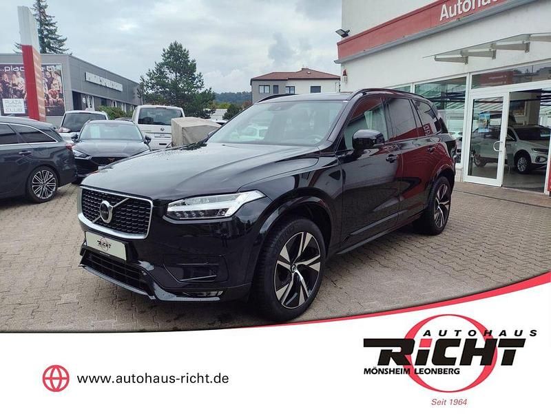 Onyx black / metallic Gebraucht 2021 Volvo XC90 R-Design SUV | 49.980 € (Etwas zu teuer) - Bild 1/4